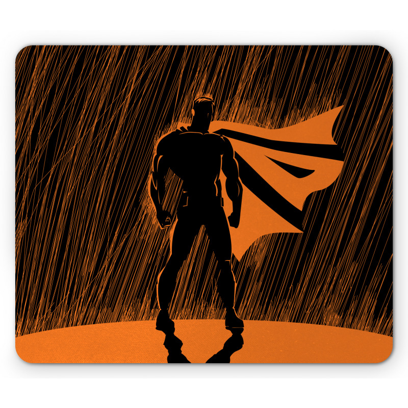 Super Powered Hero Mouse Pad