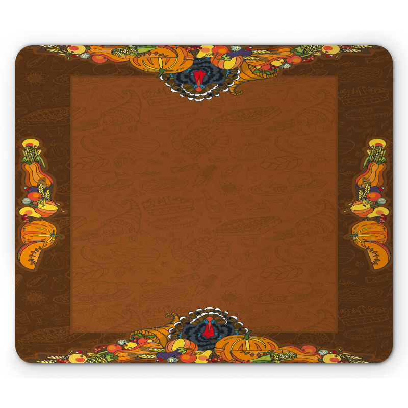 Pumpkin Harvest Mouse Pad