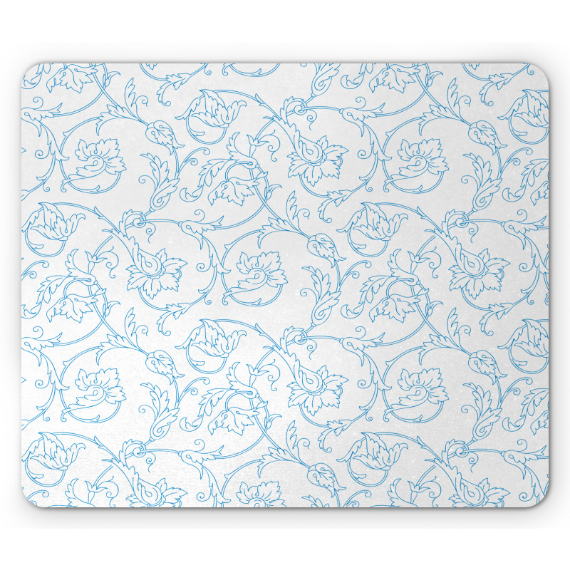 Bohemian Vintage Orchids Mouse Pad