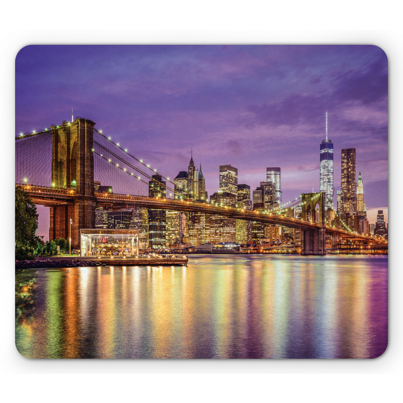 Broadway Scenery NYC Mouse Pad