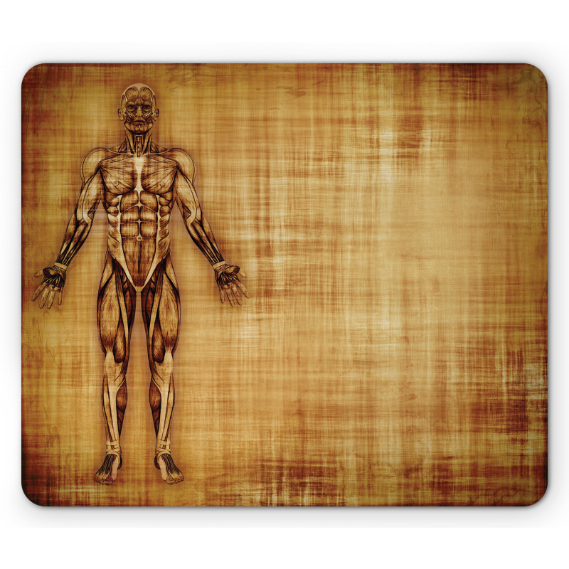 Human Body Style Mouse Pad