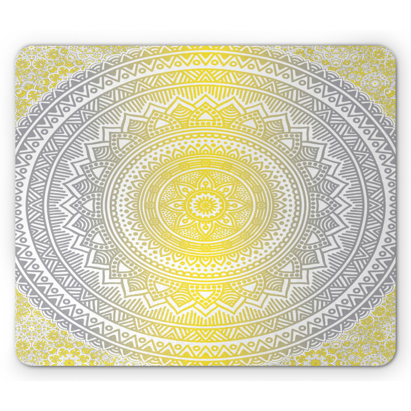 Pale Colored Ombre Mouse Pad