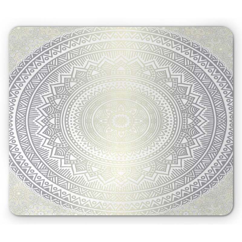 Boho Ombre Retro Mouse Pad