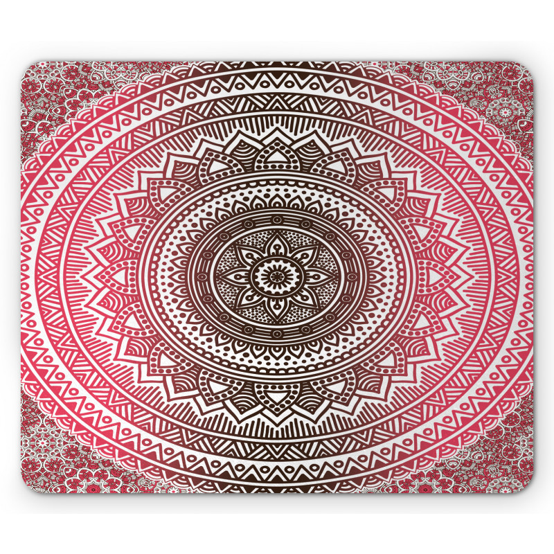 Ombre Ethnic Mouse Pad