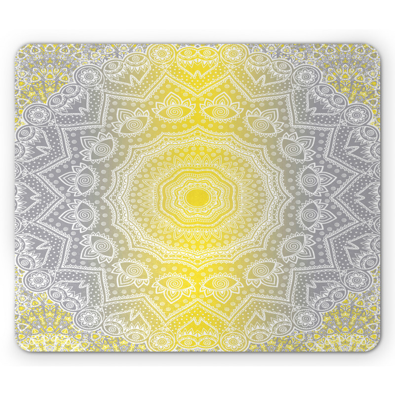 Boho Ombre Old Mouse Pad