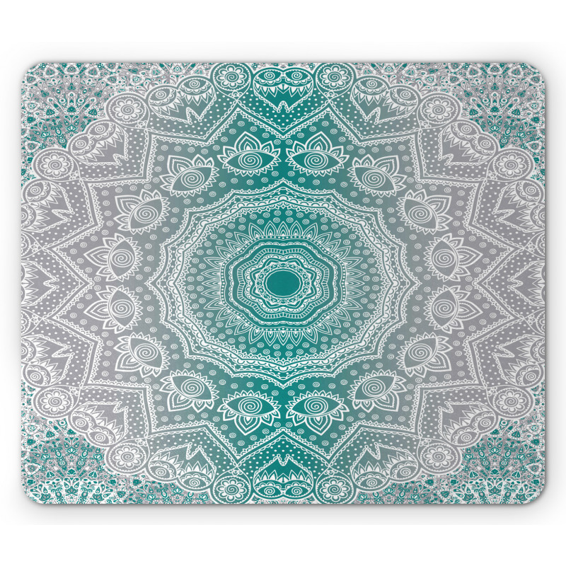 Mandala Occult Motif Mouse Pad