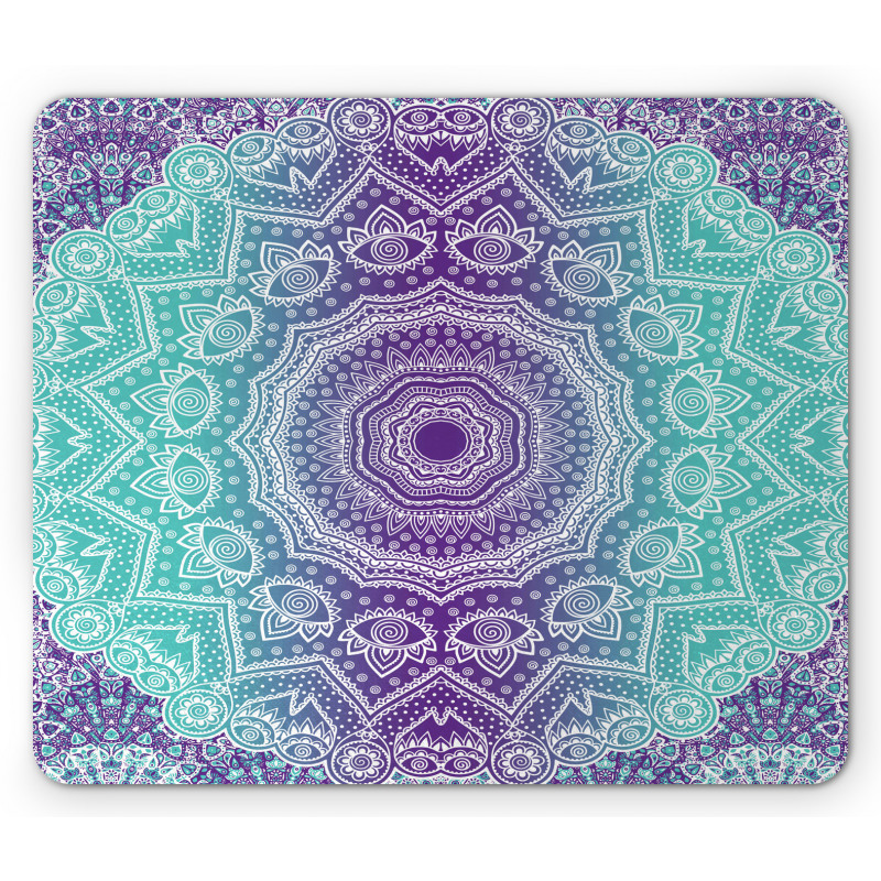 Ornate Hippie Mouse Pad