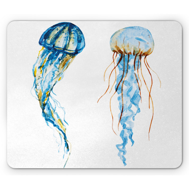 Jellyfish Exotic Sea Mouse Pad