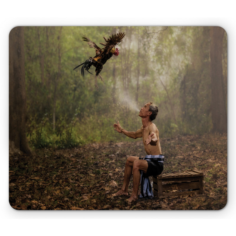 Forest Birds Eco Mouse Pad