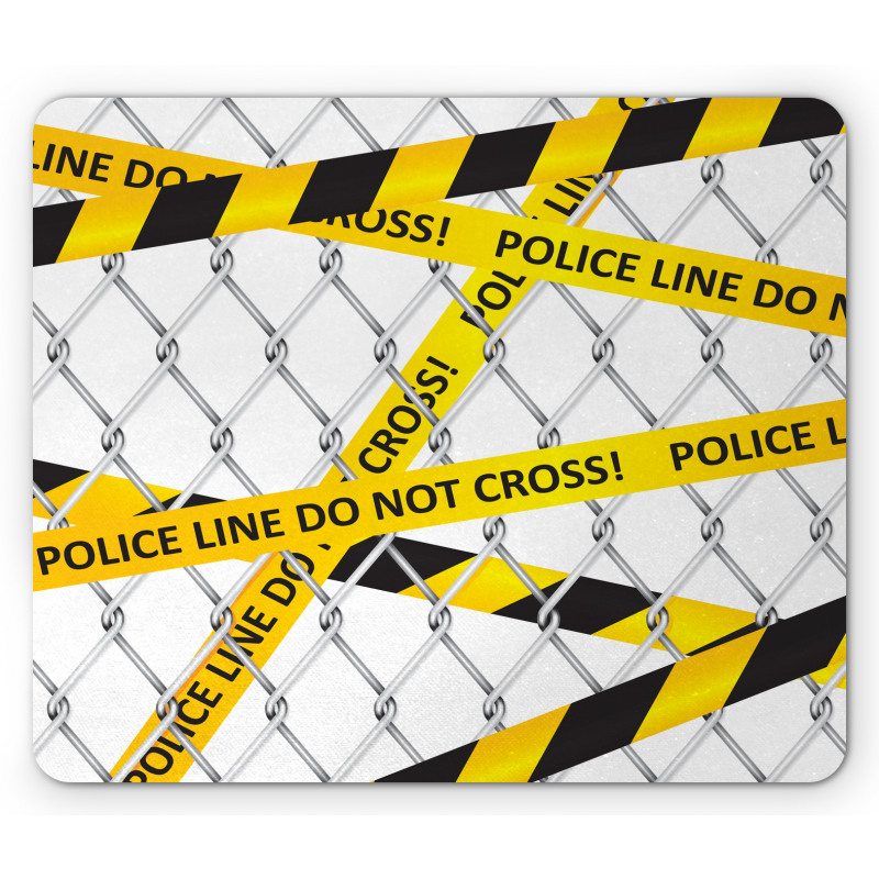 Crime Scene Bands Mouse Pad