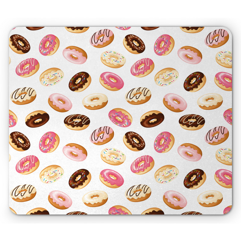 American Dessert Donuts Mouse Pad