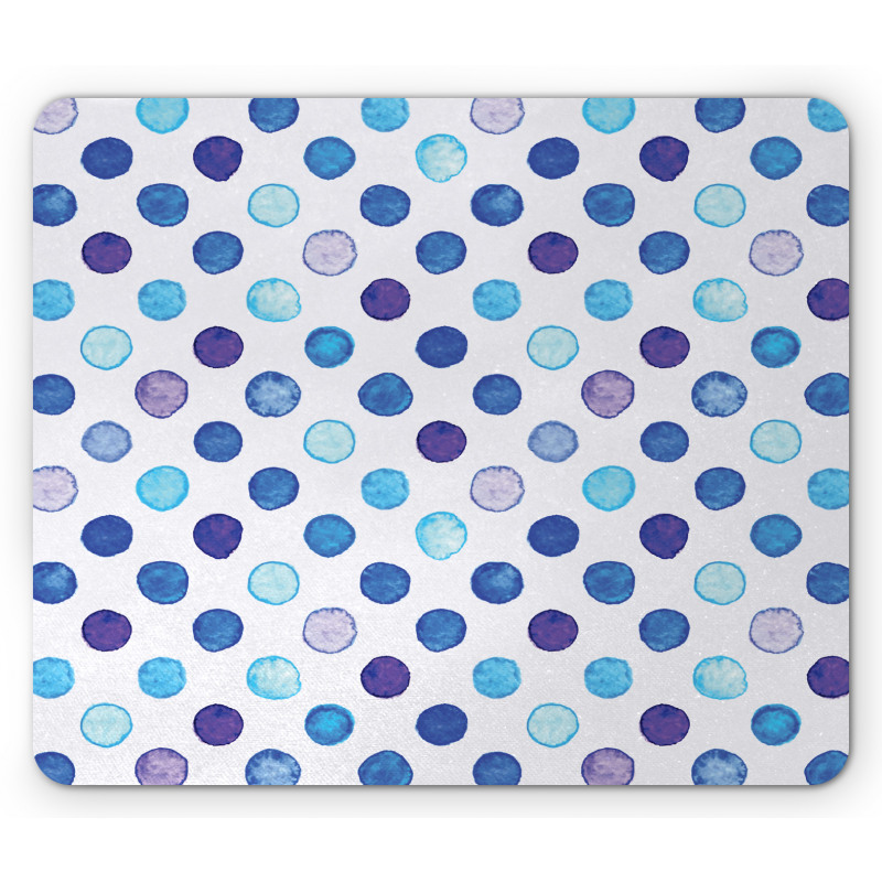 Blue Tones Soft Funky Mouse Pad
