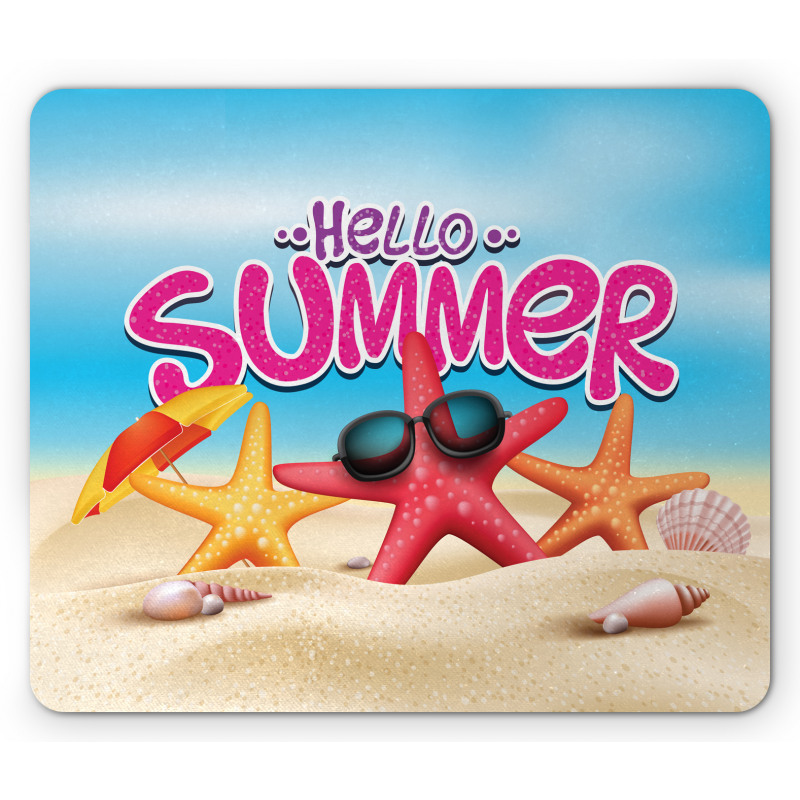 Inspirational Beach Mouse Pad