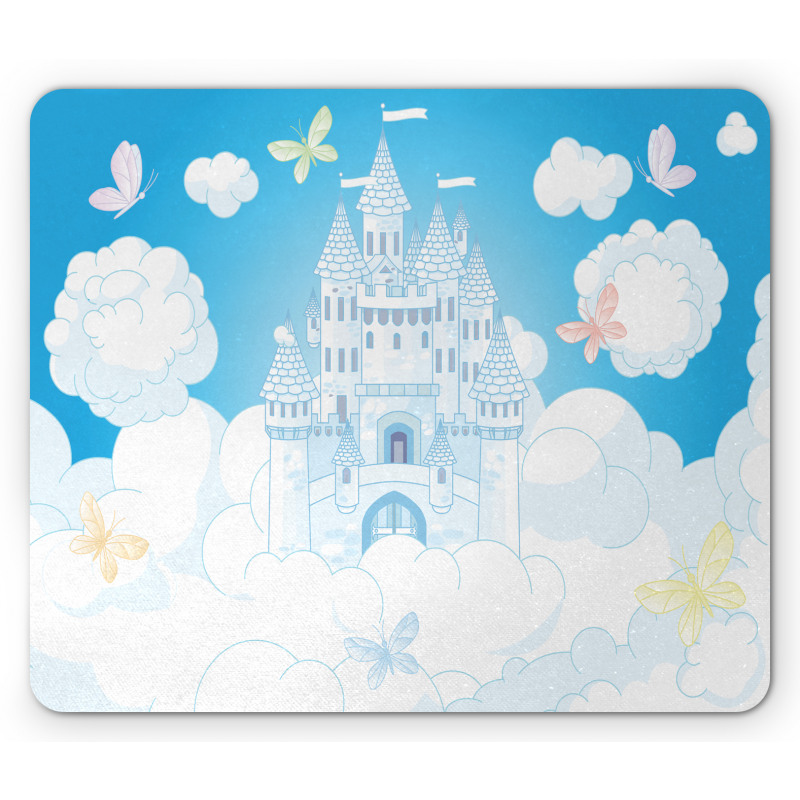 Castle Butterfly Mouse Pad