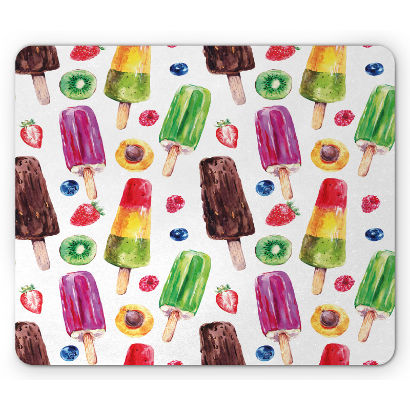 Vivid Ice Creams Mouse Pad