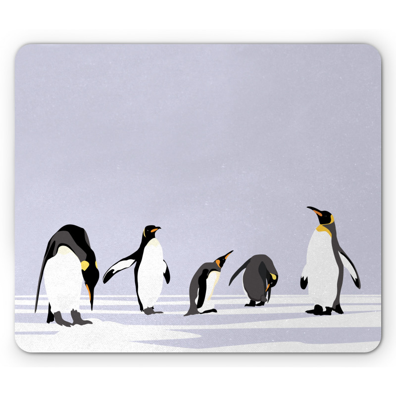 Polar Icy Land Winter Mouse Pad