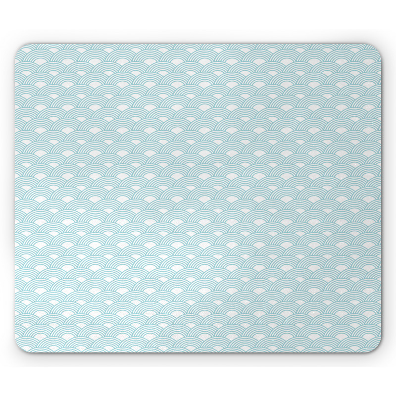 Conceptual Ocean Waves Mouse Pad