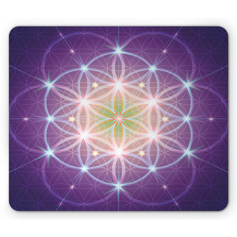 Sign of Cosmos Folk Mouse Pad