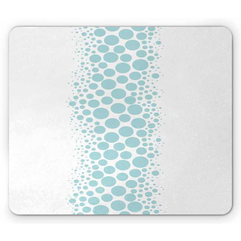 Circle Bubbles Mouse Pad