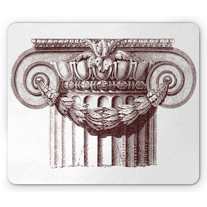 Antique Column Roman Mouse Pad