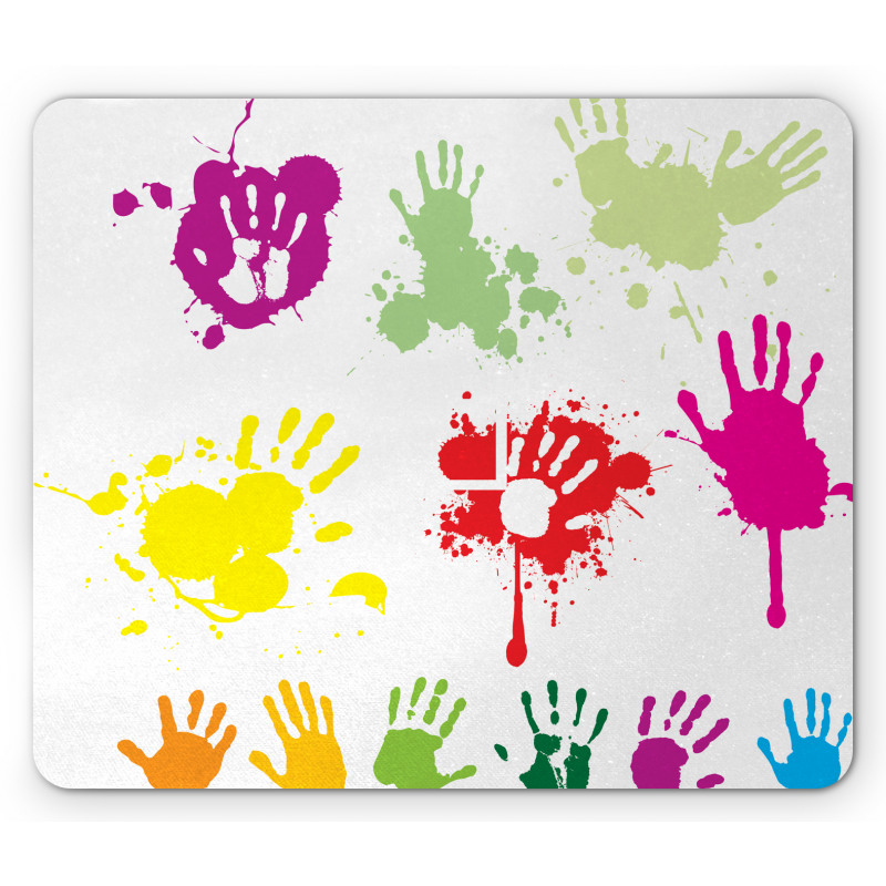 Teenagers Spray Color Mouse Pad