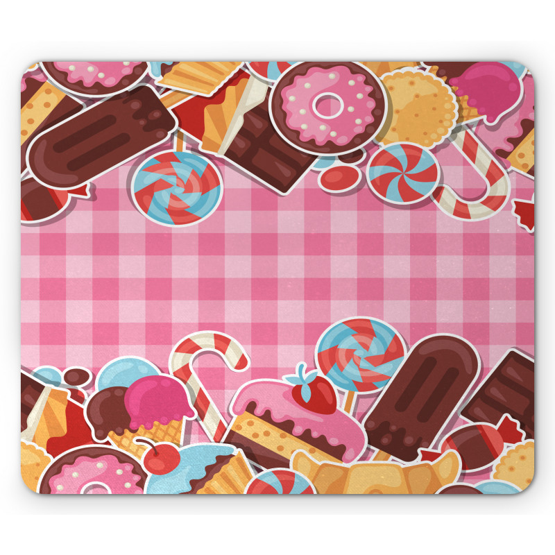 Candy Cookie Sugar Cake Mouse Pad