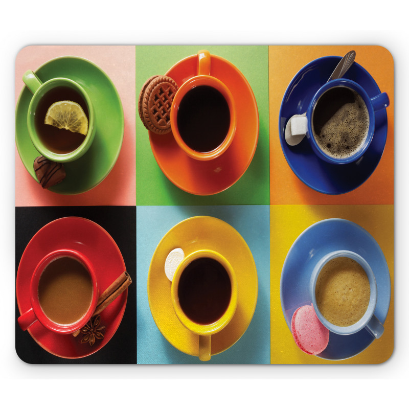 Coffee Cocoa Deserts Mouse Pad