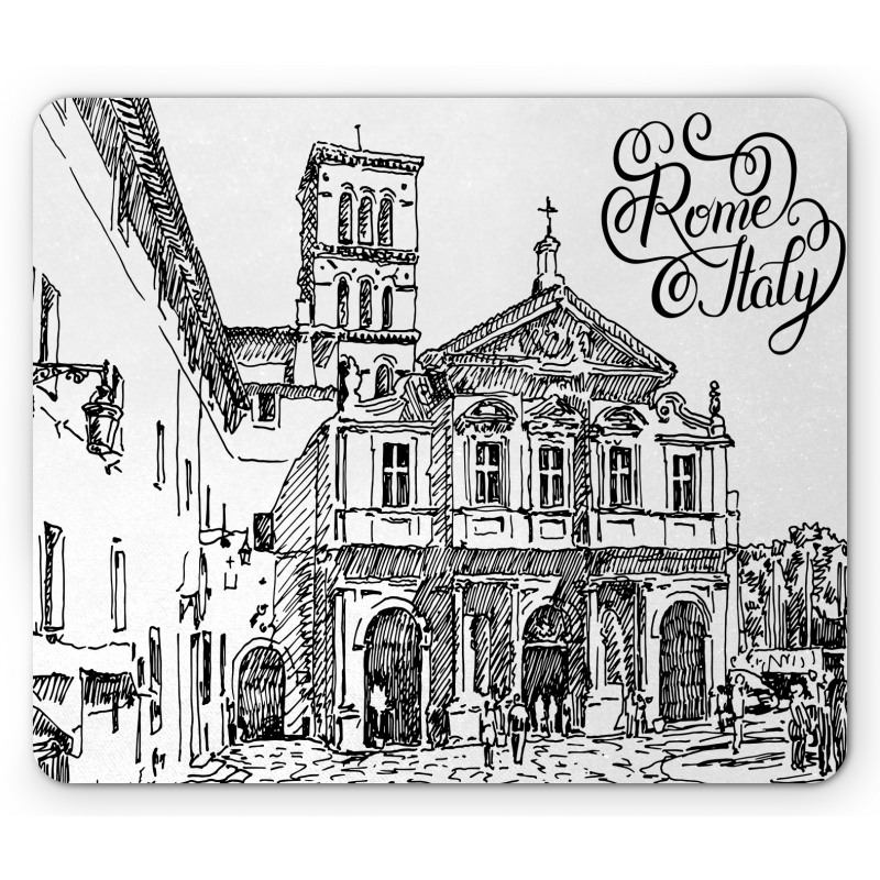 Scenery of Rome Mouse Pad