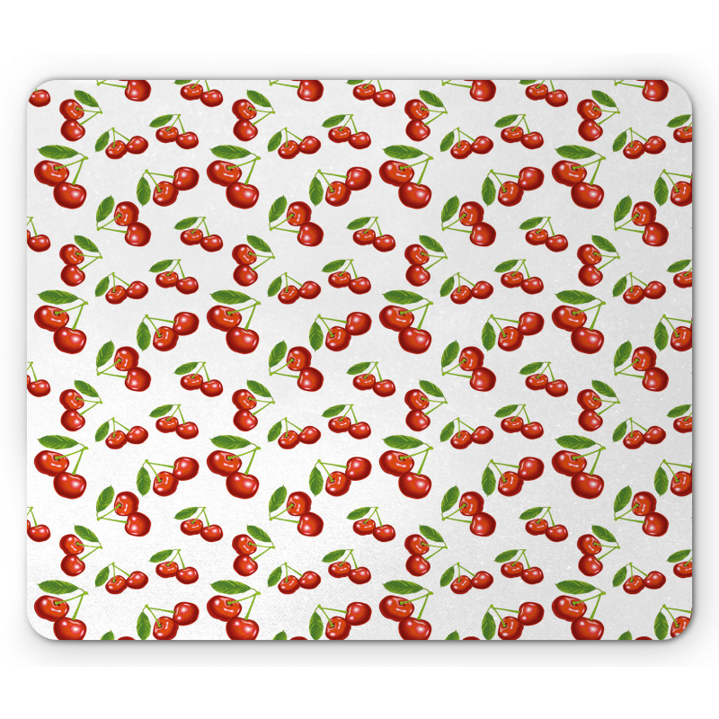 Cherry Fruit Pattern Mouse Pad