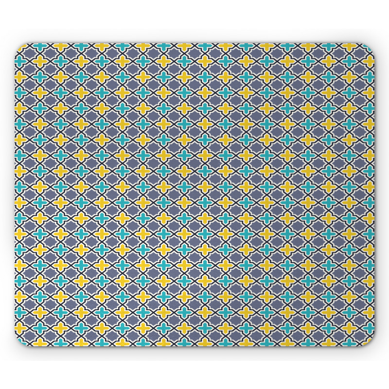 Antique Retro Pattern Mouse Pad