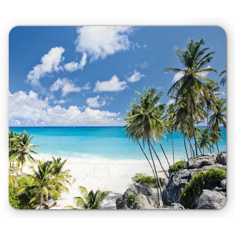 Barbados Beach Ocean Mouse Pad