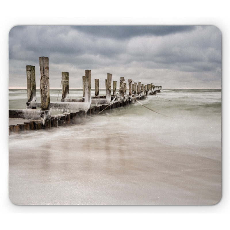 Groyne Zingst Germany Mouse Pad