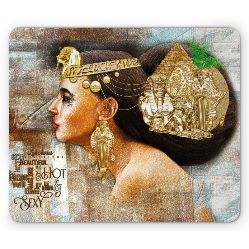 Queen Cleopatra Mouse Pad
