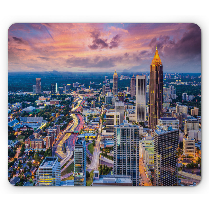 Atlanta City Georgia Town Mouse Pad