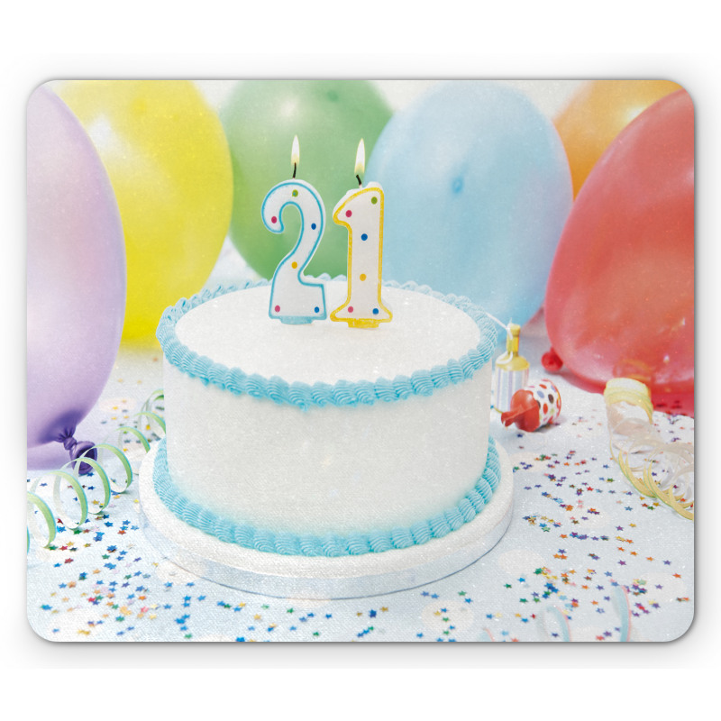Colorful Ballons Mouse Pad
