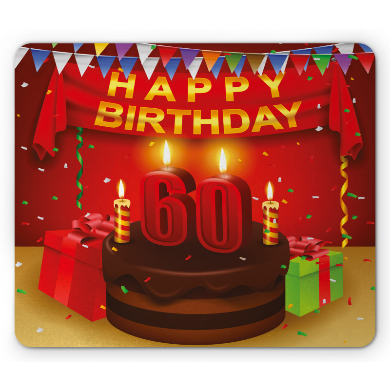 Birthday Party Cakes Mouse Pad