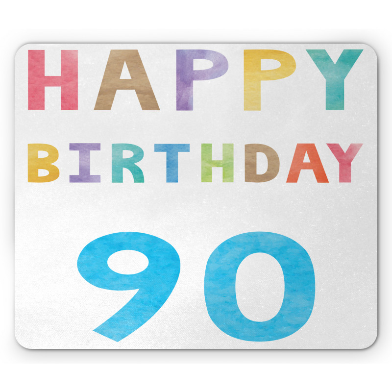 Happy 90th Birthday Mouse Pad