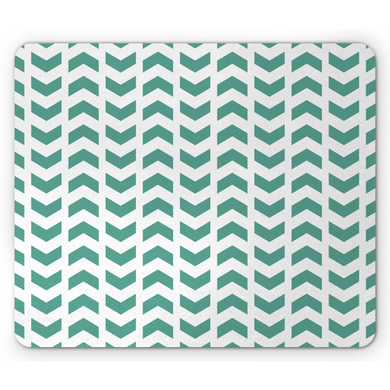 Abstract Zigzag Tribal Mouse Pad