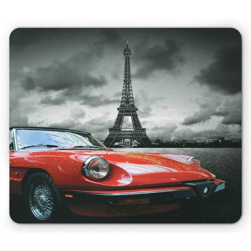 Romantic City Paris Mouse Pad