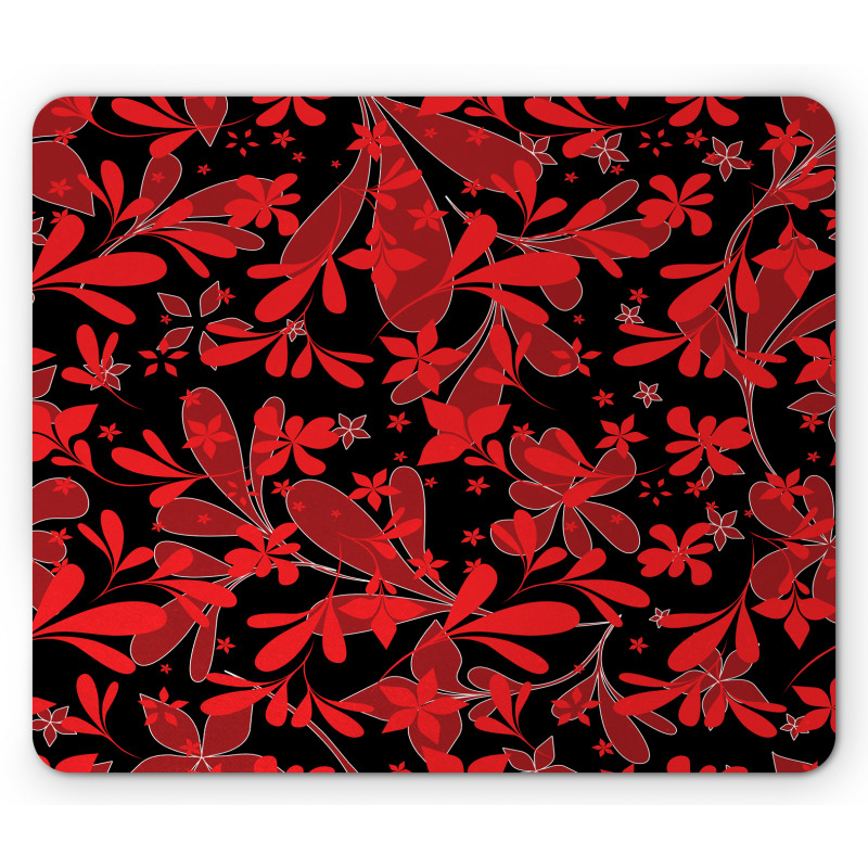 Oceanic Island Flower Mouse Pad