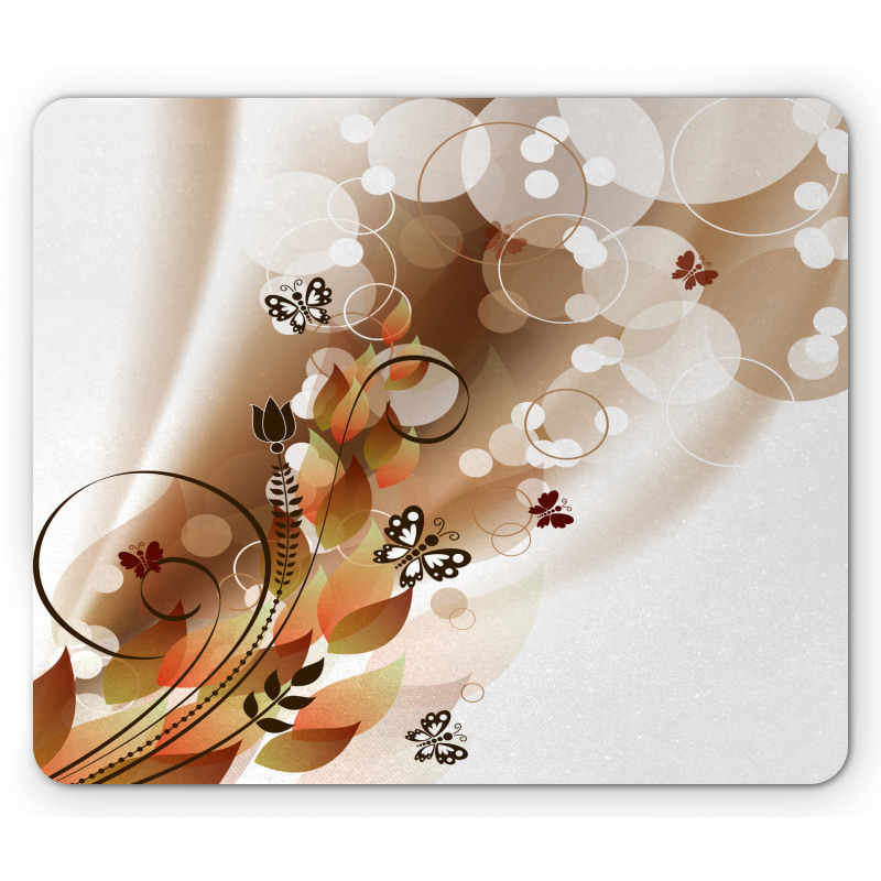 Spring Themed Abstraction Mouse Pad