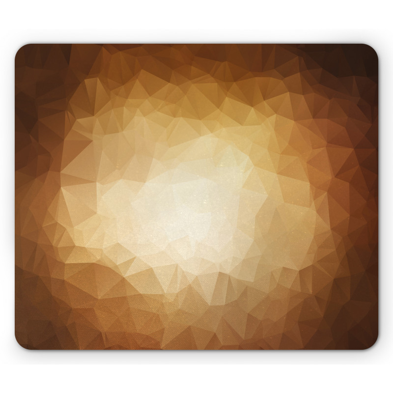 Abstract Triangles Mosaic Mouse Pad