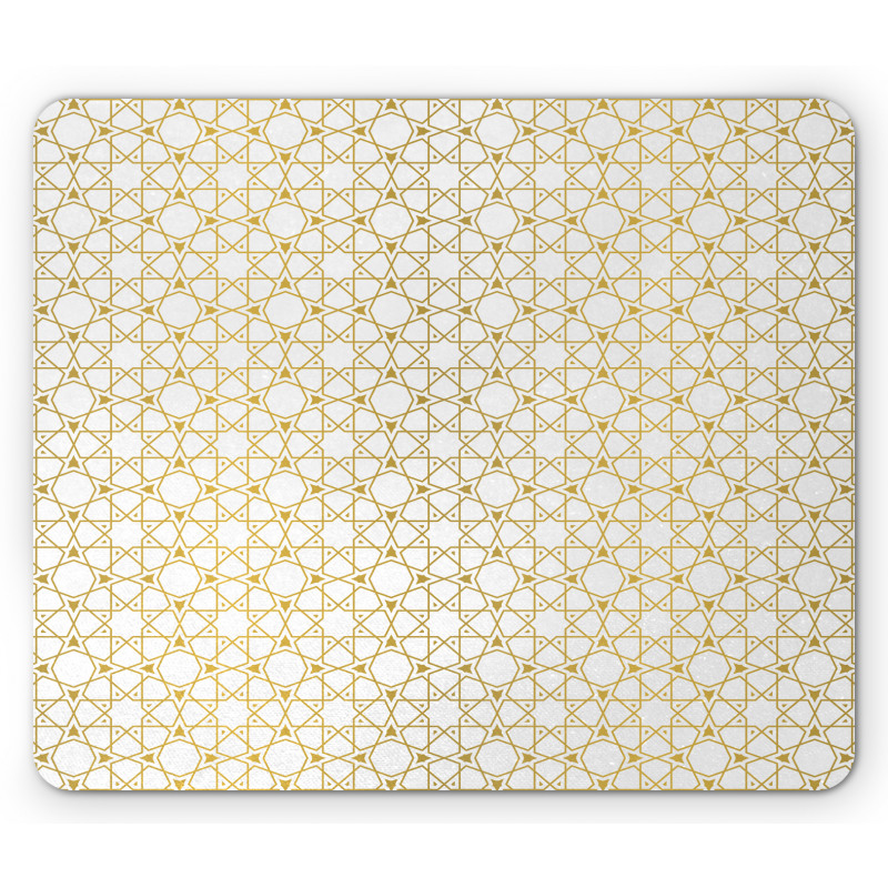 Traditional Girih Star Mouse Pad