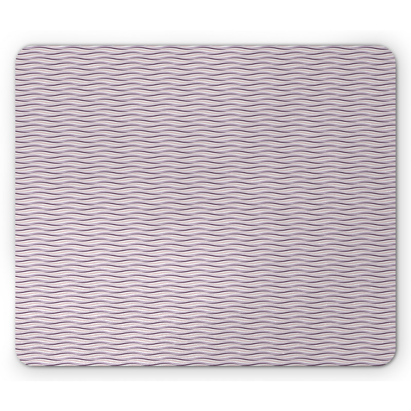 Sea Waves Inspired Mouse Pad