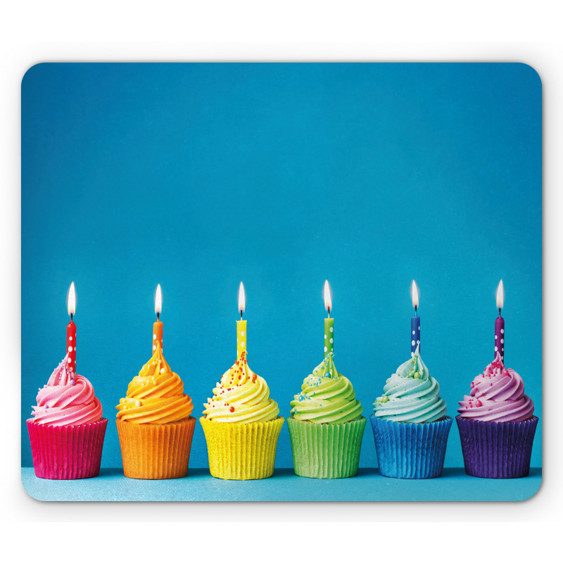 Cupcakes Party Food Mouse Pad