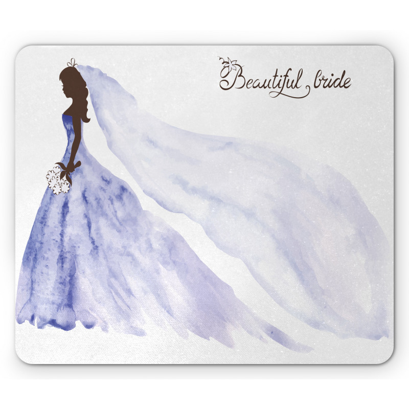 Abstract Wedding Mouse Pad