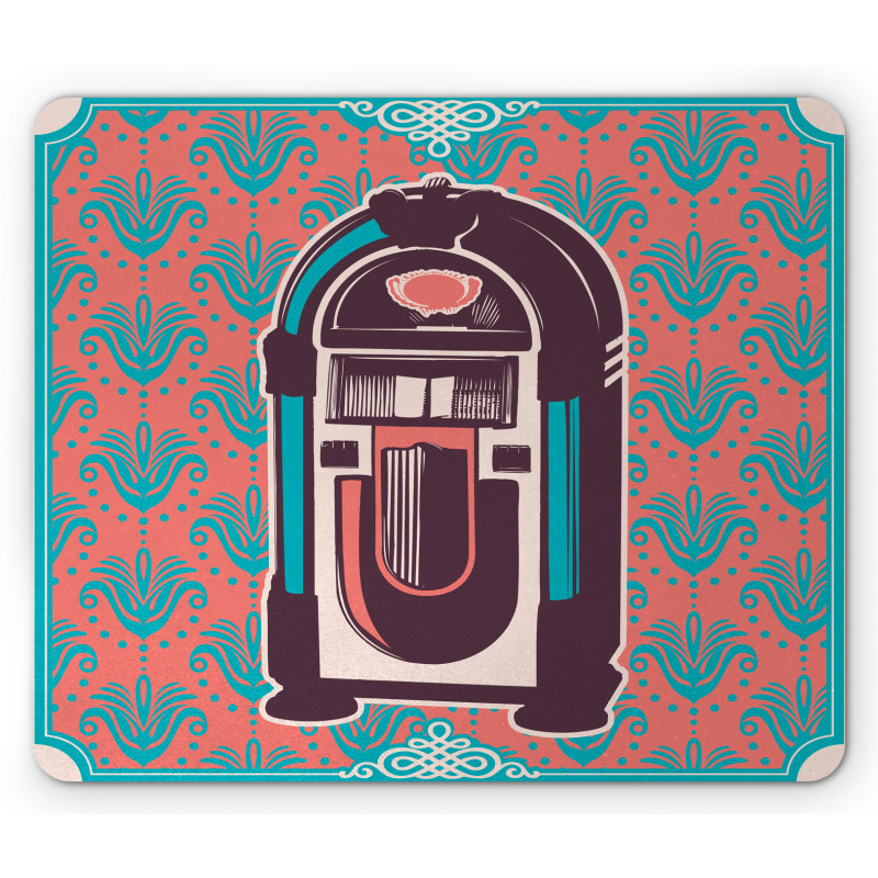 Retro Music Box Party Mouse Pad