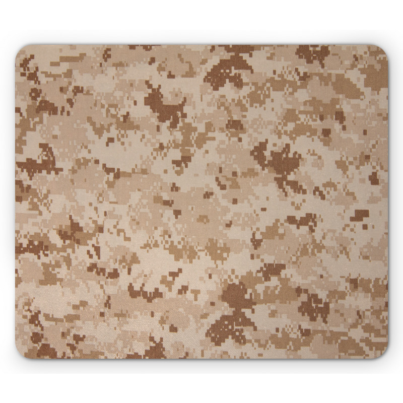 Desert Marpat Camo Motif Mouse Pad