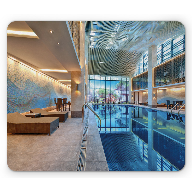 Calming Relaxing Pool Seats Mouse Pad