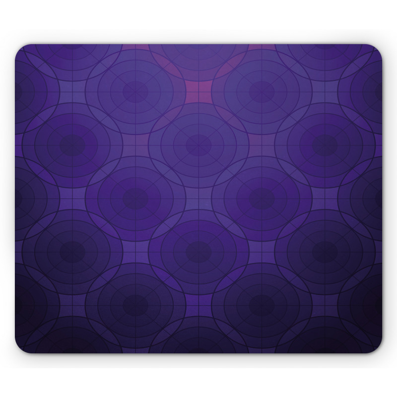 Circles Inner Details Mouse Pad